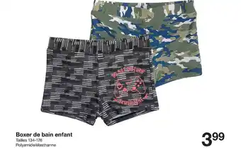 Zeeman Boxer De Bain Enfant offre