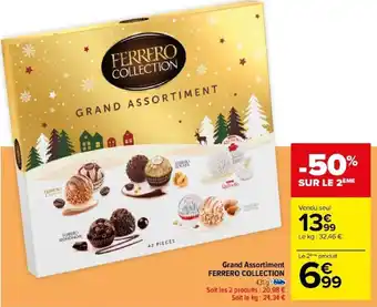 Carrefour Grand Assortiment FERRERO COLLECTION offre