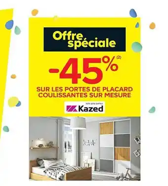 Castorama Portes De Placard Coulissantes Sur Mesure Kazed offre
