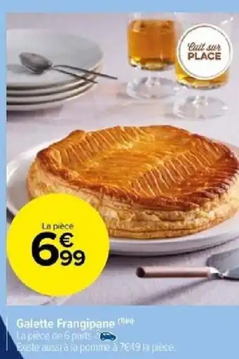 Carrefour Galette Frangipane (0) offre