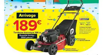 Castorama Tondeuse Thermique 166 Cc offre