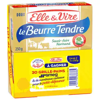 Carrefour Market Elle & vire le beurre tendre offre