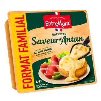 Carrefour Market Entremont raclette saveur d'antan format familial offre