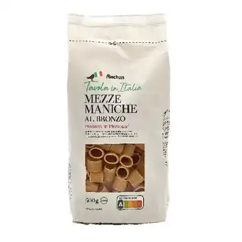 Auchan Mezze maniche al bronzo auchan tavola in italia offre