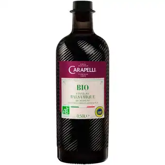 Auchan Vinaigre balsamique de modène igp bio carapelli offre