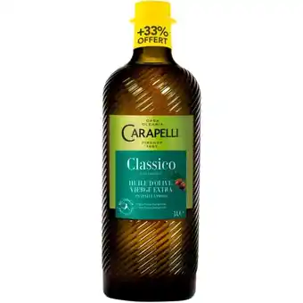 Auchan Huile d'olive vierge extra classico carapelli offre