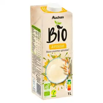 Auchan Boisson avoine auchan bio offre