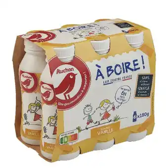 Auchan Yaourt à boire auchan offre