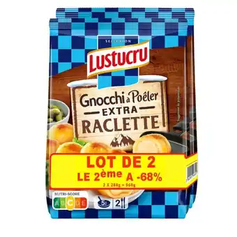 Auchan Gnocchi a poeler lustucru offre