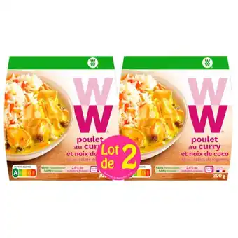 Auchan Plat cuisiné weight watchers offre