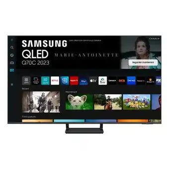 Auchan Tv qled samsung tq75q70c offre