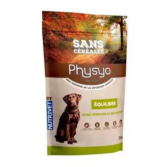 Auchan Croquettes équilibre sans céréales pour chien stérilisé ou en surpoids physyo offre