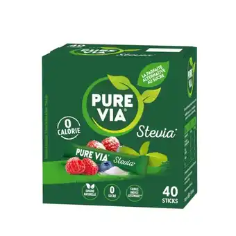 Auchan 30% de remise immédiate sur la gamme pure via et canderel offre