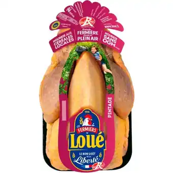 Auchan Pintade fermière de loué label rouge offre