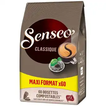 Auchan Dosettes souples de café senseo offre