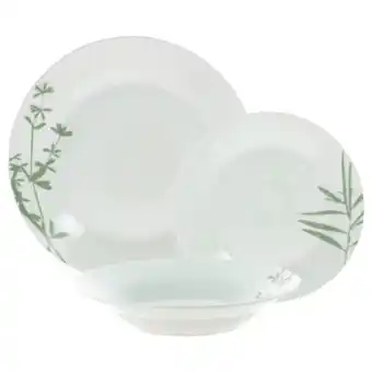 Auchan Service de table 18 pièces offre
