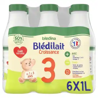 Auchan Croissance blédilait blédina offre