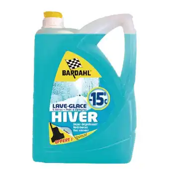 Auchan 25% de remise immédiate sur le lave glace bardahl et total wash offre