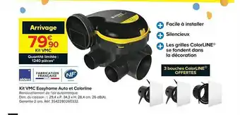 Kit Vmc Easyhome Auto Et Colorline