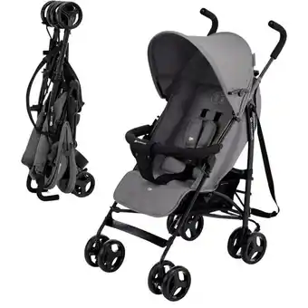 Auchan Poussette canne tik stone grey kinderkraft offre