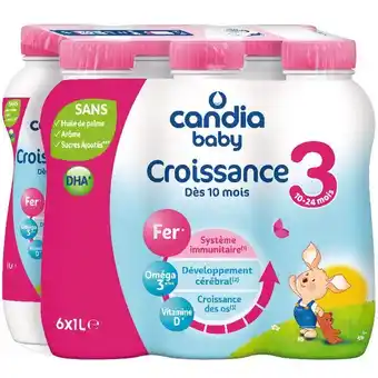 Auchan Croissance candia baby offre