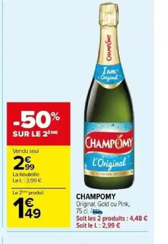 Carrefour CHAMPOMY offre