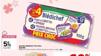 Assiettes Blédichef Prix Choc BLÉDINA