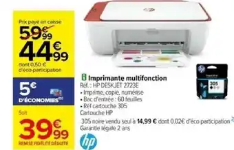 Imprimante multifonction Ref.: HP DESKJET 2723E