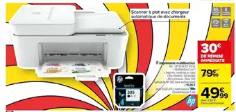 Carrefour Imprimante multifonction Réf. : HP DESKJET 4122E offre