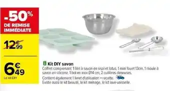 Carrefour i Kit DIY savon offre