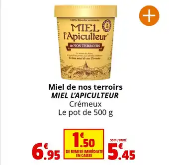 Coccinelle Express Miel de nos terroirs MIEL L'APICULTEUR offre