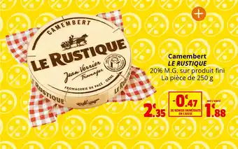 Coccimarket Camembert LE RUSTIQUE offre