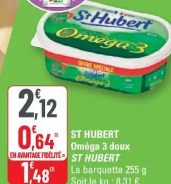 ST HUBERT Oméga 3 doux ST HUBERT