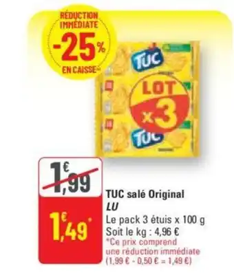 TUC salé Original LU