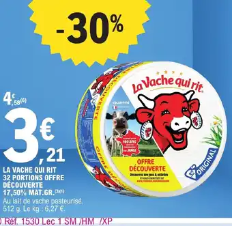 E.Leclerc LA VACHE QUI RIT 32 PORTIONS OFFRE DÉCOUVERTE offre