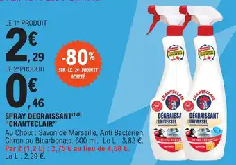 E.Leclerc SPRAY DEGRAISSANT(¹)(²) "CHANTECLAIR" offre