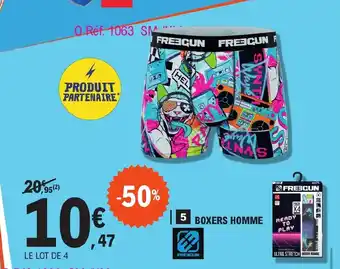 E.Leclerc BOXERS HOMME offre