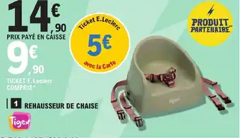 E.Leclerc REHAUSSEUR DE CHAISE offre