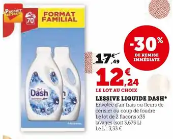LESSIVE LIQUIDE DASH*