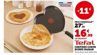 Super U CREPIERE COEUR BONNE MAMAN offre