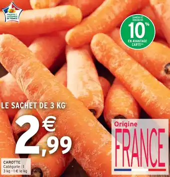 Intermarché Hyper CAROTTE offre