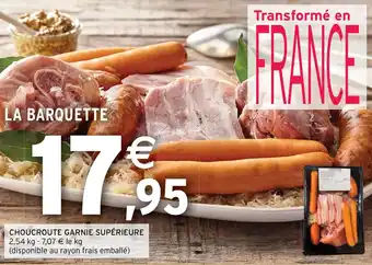 Intermarché Hyper CHOUCROUTE GARNIE SUPÉRIEURE offre