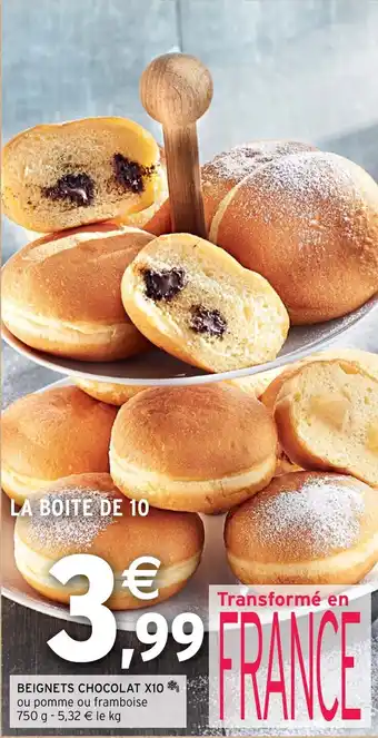 Intermarché Hyper BEIGNETS CHOCOLAT X10 offre