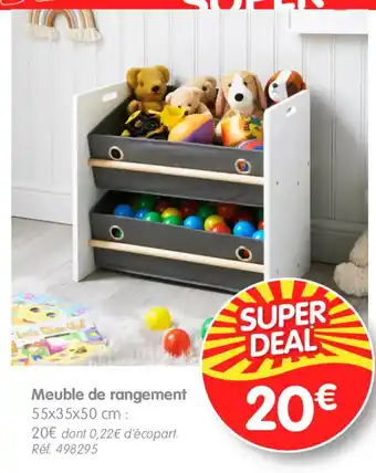 b&m Meuble de rangement 55x35x50 cm: offre
