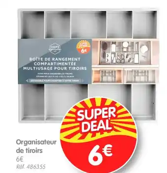 b&m Organisateur de tiroirs offre