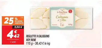 REGLETTE 9 CALISSONS ROY RENE