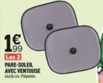 PARE-SOLEIL AVEC VENTOUSE