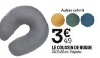 Centrakor LE COUSSIN DE NUQUE offre