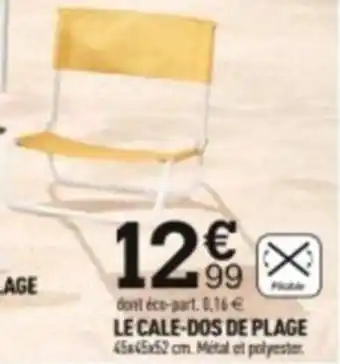 Centrakor LE CALE-DOS DE PLAGE offre