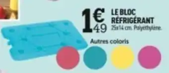 LE BLOC RÉFRIGÉRANT